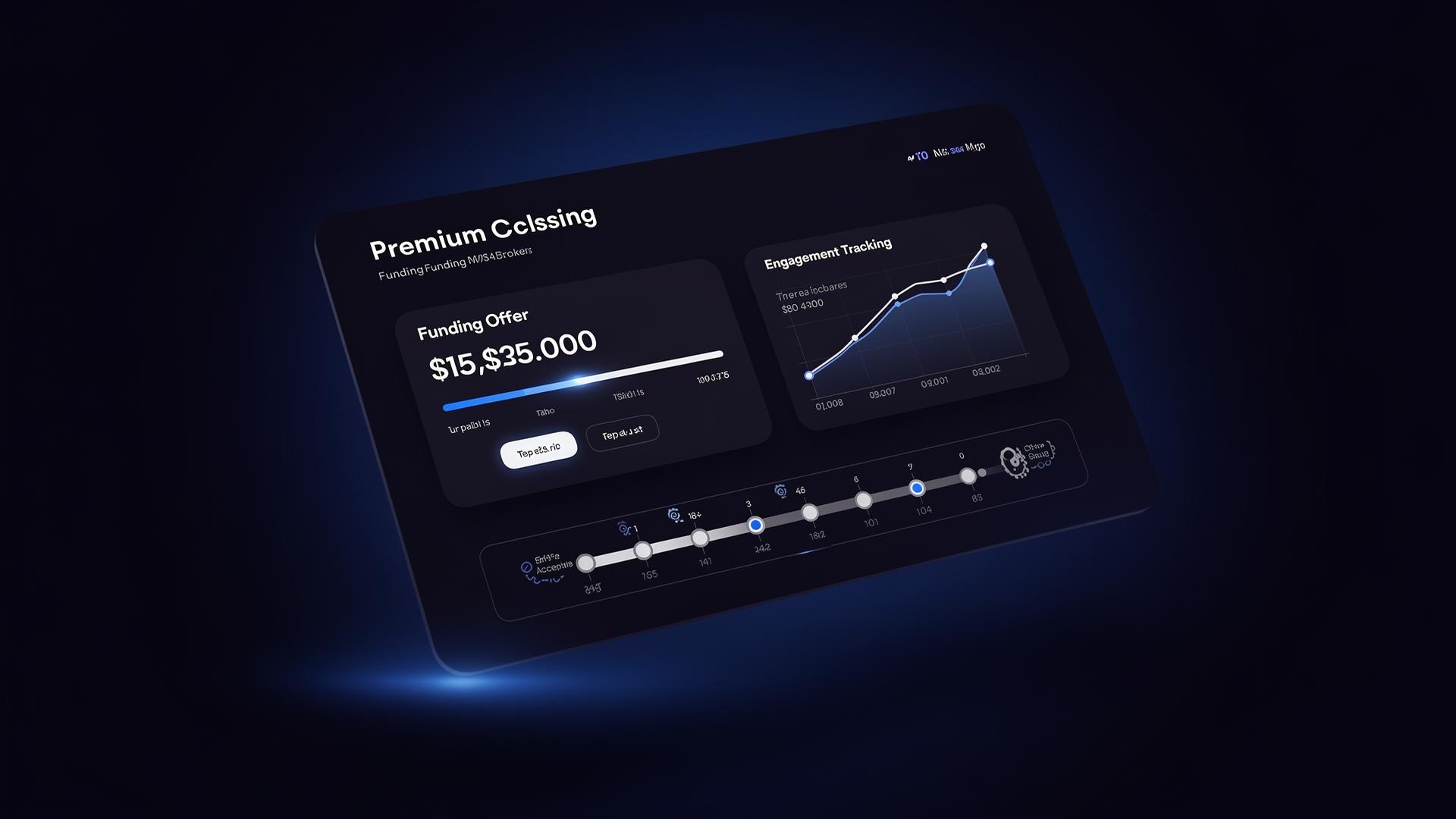 OfferFlow MCA broker closing dashboard